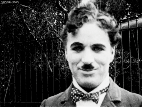 georgetakei:This whole “gif” notion is a very interesting aspect of Tumblr. I especially like this .gif that I found of one of the original comic geniuses, Mr. Charlie Chaplin.