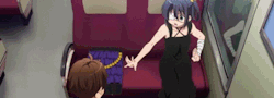  Rikka: “Vanish into the embrace of-“ Yuuta: Stop it! 