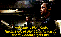 somethingthatyoulike:  Rules of Fight Club.  Cada vez estoy mas convencido de que deberían crearse este tipo de clubes.