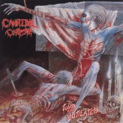 fuckin-metal:  Artist-Cannibal Corpse Album-Tomb Of The Mutilated Released-1992 This Awesome Album from the extreme Death Metal Legends Cannibal Corpse this album is a pure classic and i love all of it from the legendary track “Hammer Smashed Face”
