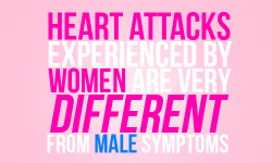  notkorra: Most people are unaware that symptoms of heart attacks in females are different than those of males. Please signal boost. (Based on this post, information from WebMD.) 