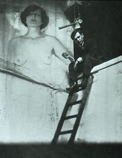 springkittenz:  Tristan Tzara 1920 Man Ray 