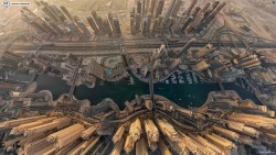 Aerial view of Dubai, UAE