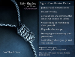 darkly-stark:  ivorysorrows:  lil-miss-choc:  bonerack:  princessnecrophilia:  weeaboo-chan:  vhscars:  protest-resources:  50 Shades of Abuse Flyer - Canada Use, redistribute, print.  Click image and magnify for large version.  Okay. I understood all