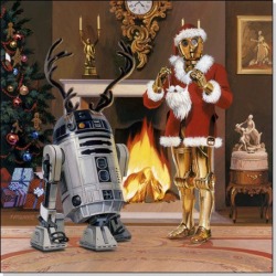 hellsyeahstarwars:  it is time.   Poor droids. Always subjected to the worst of things.
