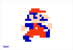 dorkly:  Dorkly .GIF of the Day: You’ve come a long way for a plumber who only wears overalls, Mario. (via)