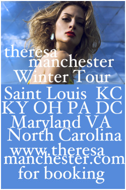 December 22-January, Winter tour!! Message me if you live anywhere in these cities/ states. www.theresamanchester.com , theresamanchester.model @ gmail for booking. Please reblog if you support traveling models.  