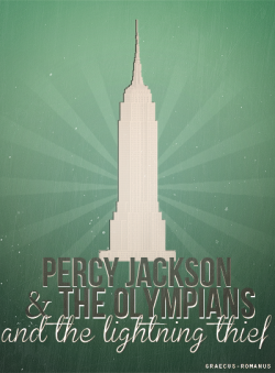 graecus-romanus:  Minimalist Posters of Percy Jackson and the Olympians books. 
